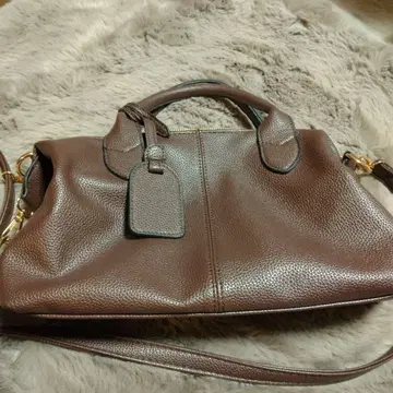 mysty woman 브라운 가죽 2way 백 숄더