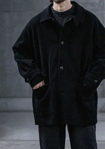 CONFECT 울 캐시미어 플리스 워크 코트