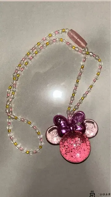 미니쨩 빛나는 완구 펜던트