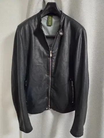 Delan 데란 가죽 자켓 블랙 50 이탈리아제 펀칭