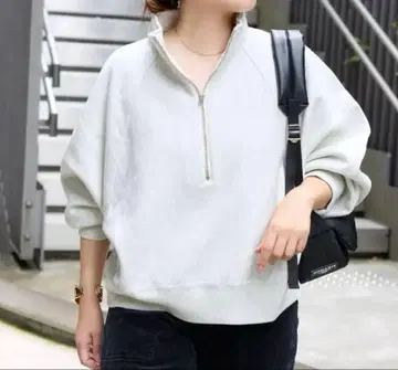 별주 [ CHAMPION/챔피온 ] for JS 하프 지퍼 맨투맨