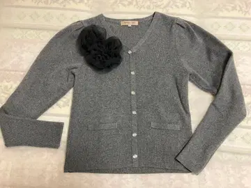 Apuweiser-riche 그레이 가디건 사이즈 2