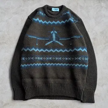 vintage McGREGOR 긴팔 니트 L 남성용 아메카지 구제 의류