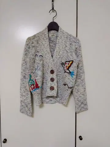 Vintage 새 니트 가디건