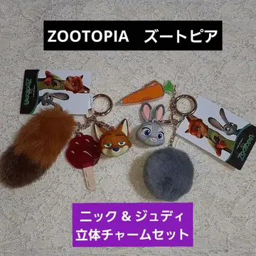 주토피아 2 닉 & 주디 입체 참 [ 새상품 ] 시마무라