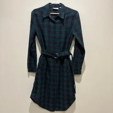 라코스테 체크 원피스 S 사이즈 새상품급