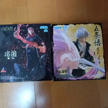 주술회전 고죠 사토루 스쿠나 루미나스타 피규어 2체 세트