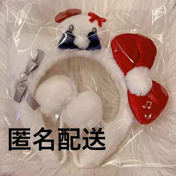 유니버셜 크리스마스 키티 머리띠