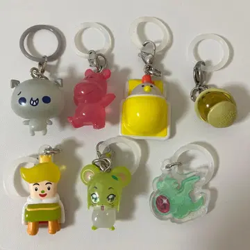 메지루시 액세서리 7개 묶음 판매 콩시바 미이츠케타 타베코 동물