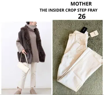[하자 새상품] [MOTHER] THE INSIDER CROP 26