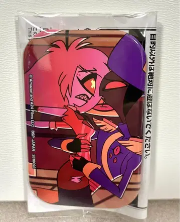 해즈빈 호텔 스퀘어 캔뱃지 체리 밤