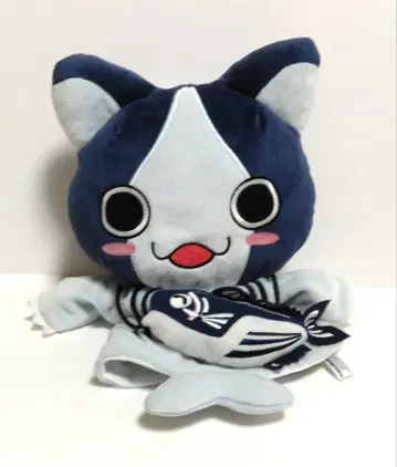 가쓰오 냥코 봉제 인형 퍼펫  고양이