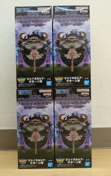 원피스 메가 월드 컬렉터블 피규어 제이 가르시아 새턴 성 4체