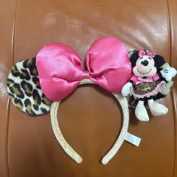 미니 마우스 레오파드 무늬 머리띠