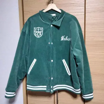 revo. 코듀로이 바시티 자켓