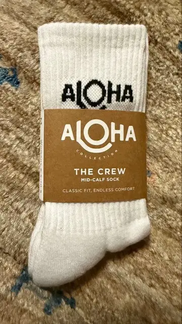 Aloha Collection The Crew Mid-Calf Sock