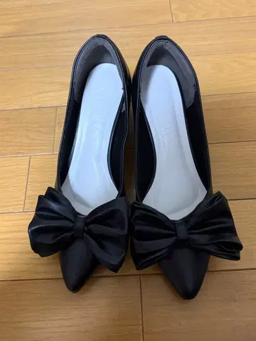 리본 포함 스틸레토 펌프스 결혼식 2차 모임 파티 포멀