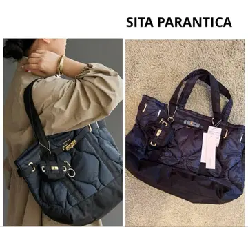 [ 새상품 ] [ SITA PARANTICA ] 참 포함 토트