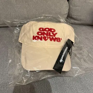 GOD ONLY KNOWS 베이지 캡