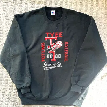 러셀 애슬레틱 야구 맨투맨 페이드 XXL