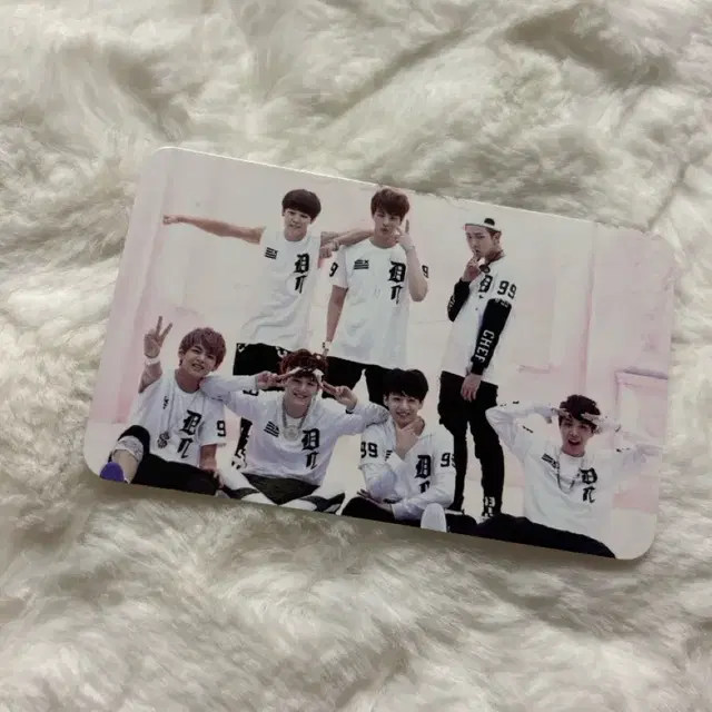 방탄 엔오 단체 포카