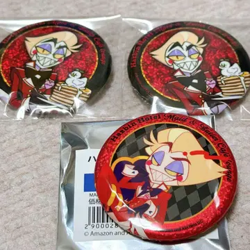 해즈빈 호텔 애니메이트 카페 캔뱃지 루시퍼