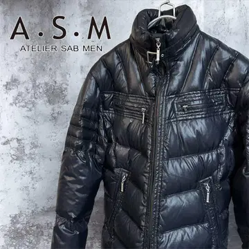아틀리에 서브 A.S.M 다운 자켓 y2k 갸루 남자 헤이세이 00s