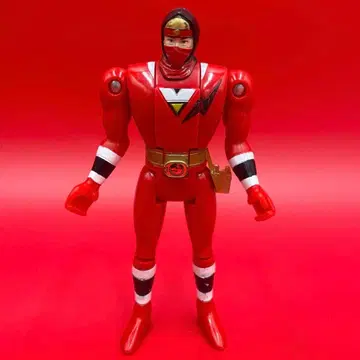 희귀 초레어 닌자전대 카쿠렌쟈 순간변화 닌자레드 사스케