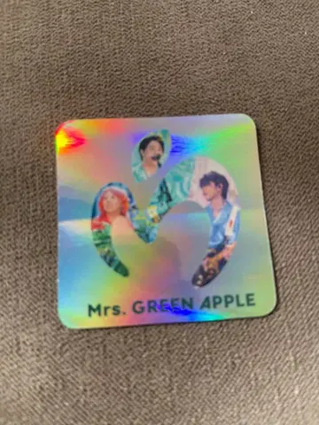 Mrs. GREEN APPLE 스티커