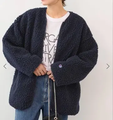 별주 [ Champion ] 보아 플리스 자켓 택 포함