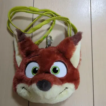 [ 미사용 ] 디즈니 주토피아 닉 코인 케이스 부착 패스 케이스