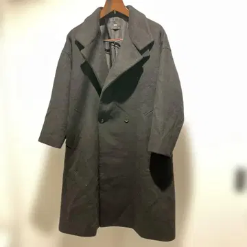 HARE 울 더블 브레스트 코트