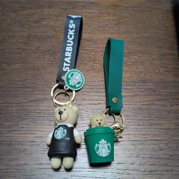 스벅 베어리스타 키링 2개 세트