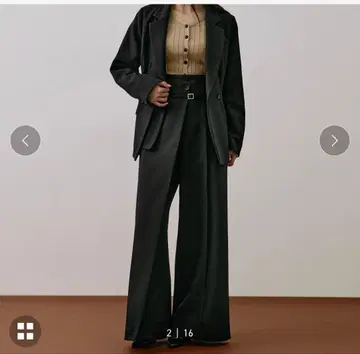 유나이티드 도쿄 HAKAMA 하카마 팬츠 와이드 팬츠 블랙