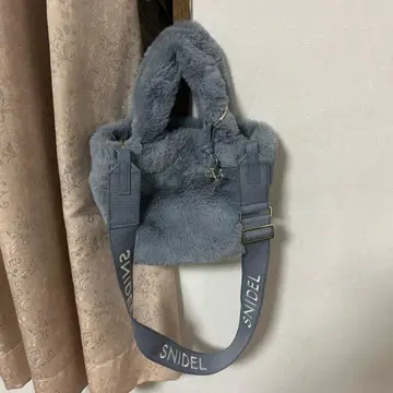 snidel 에코퍼 백 블루