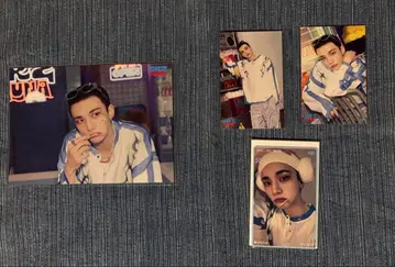 Stray Kids 스키즈 사우나 랜트 스티커 트레이딩 카드 현진