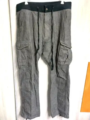 Lee 카고 팬츠 와이드 34인치 L 그레이