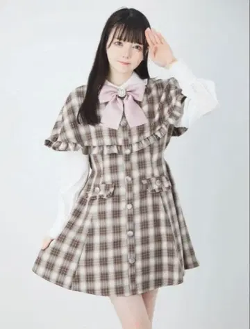 Ankrouge 도리 판초풍 원피스