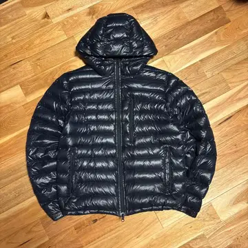 gap 네이비 후드 부착 다운 자켓