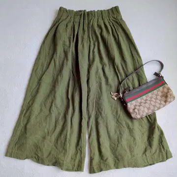 백넘버 와이드 팬츠 릴랙스 이지 심플 캐주얼 M