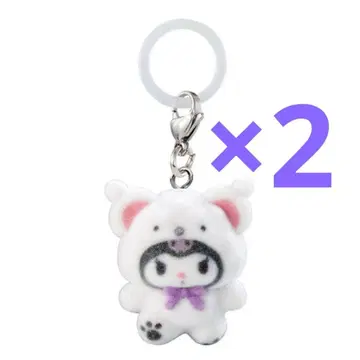 산리오 메지루시 참 후와후와 스노우 쿠로미