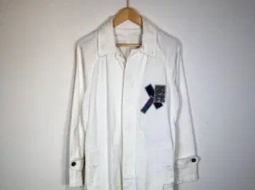 00's vintage 아카이브 패치워크 코트 그런지 레트로