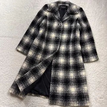 KOJI WATANABE STYLE 아니오나사 모헤어 울 샤기 코트