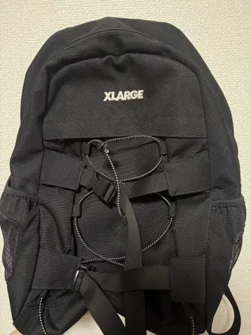 XLARGE 블랙 백팩