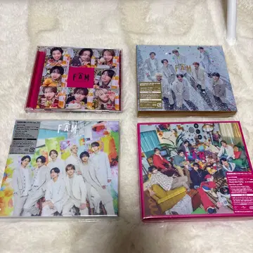 timelesz 앨범 FAM 4가지 형태 세트 특전 없음