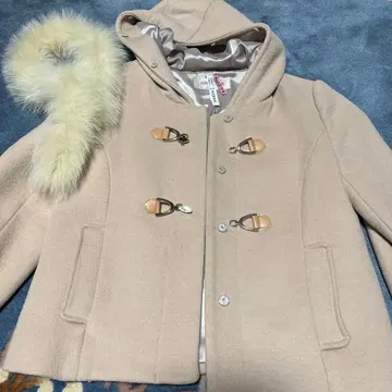 MISCH MASCH 베이지 숏코트