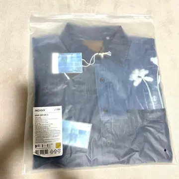 RM INDIGO 데님 셔츠