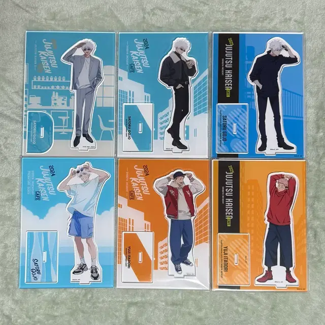 주술회전 쥬쥬카페 2024 2025 고죠 이타도리 아크릴 스탠드