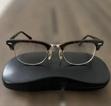 레이밴 클럽마스터 도수 없는 렌즈