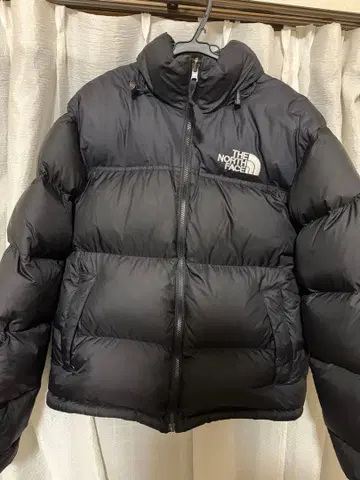 THE NORTH FACE 블랙 다운 자켓 S